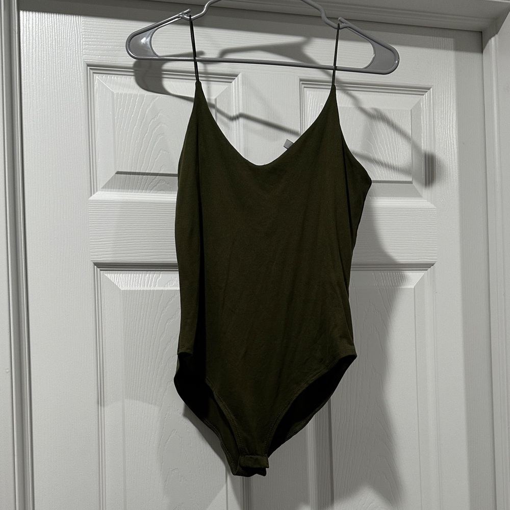 Gaze Forest Green Bodysuit
